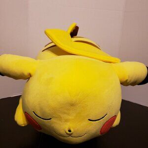 Sleeping Pikachu 18" plush